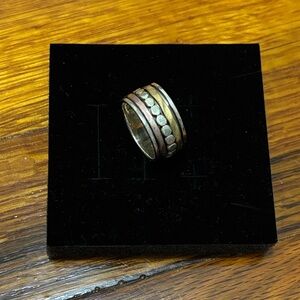 Vintage Sterling Spinner Unisex Ring